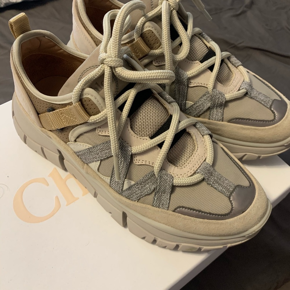 Beautiful fashion sneakers by Chloe 🦋🦋🦋